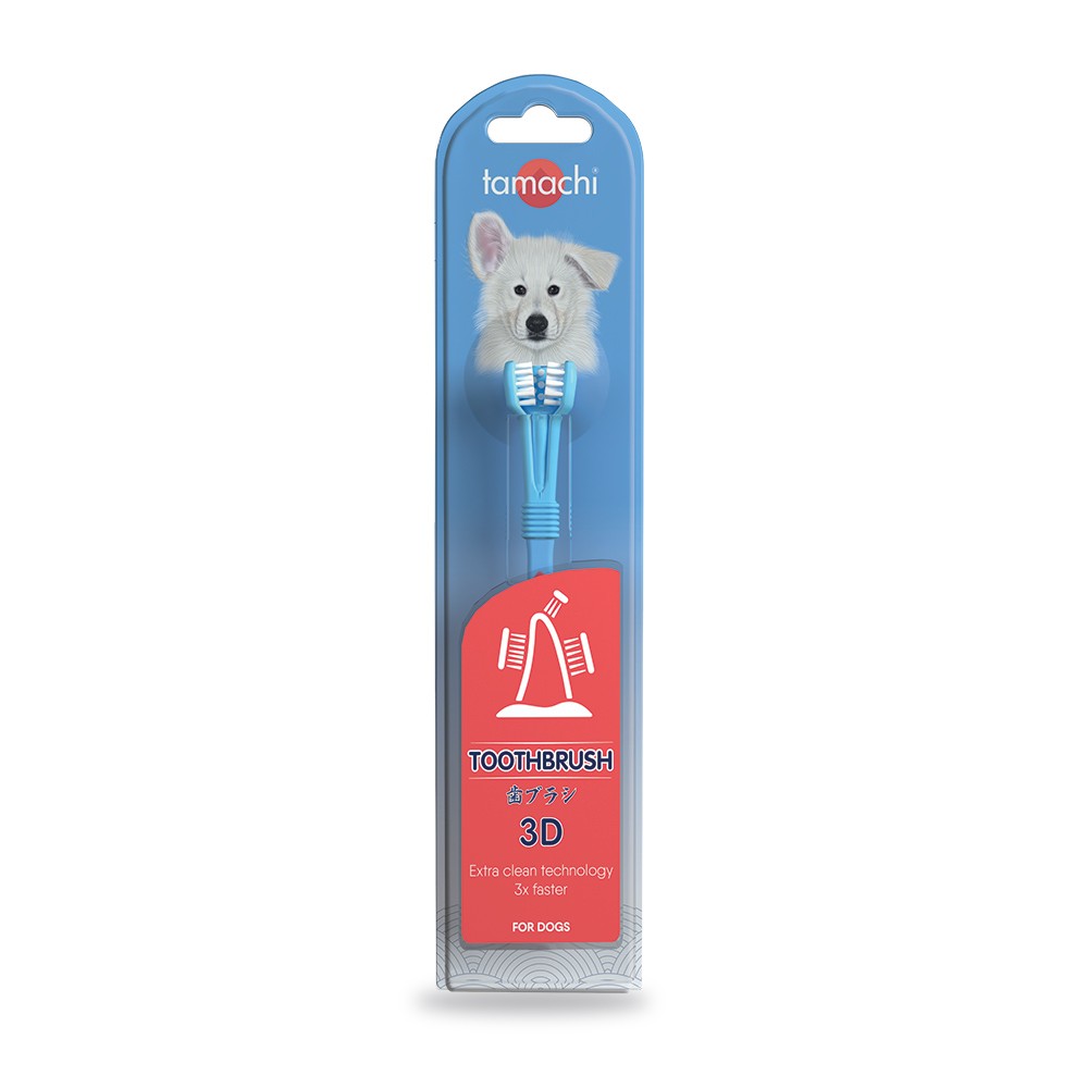 Зубная щетка для собак и кошек TAMACHI Toothbrush зубная щетка для собак tamachi toothbrush 3d 1 шт