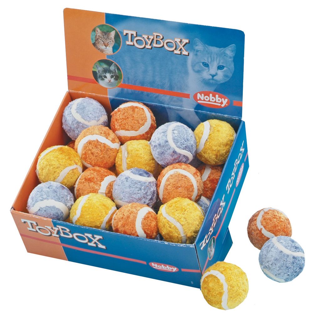 Игрушка для кошек Nobby 79574 Мяч теннисный 4см