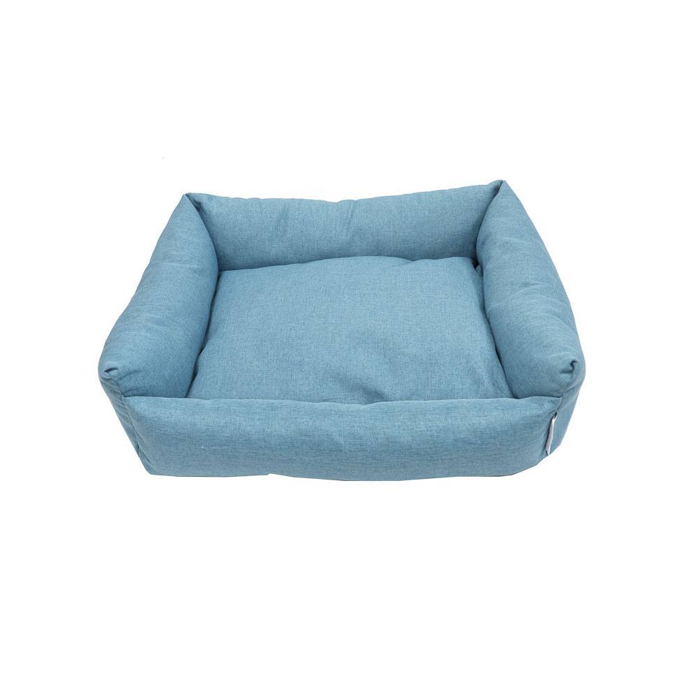 Лежак для животных ХОРОШКА 52x41х10см голубой