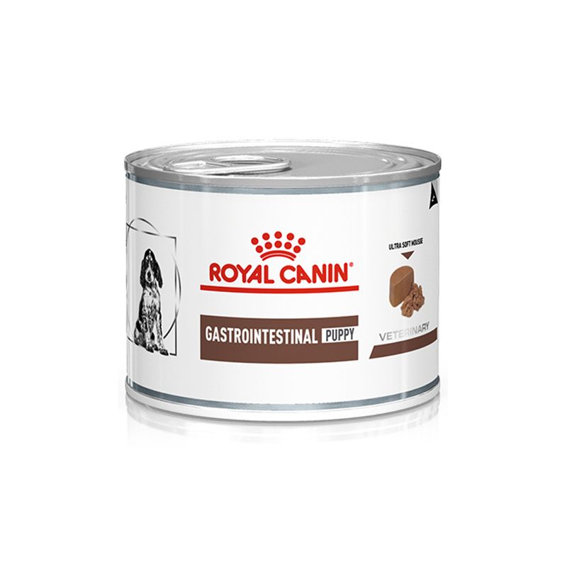 Корм для щенков ROYAL CANIN Vet Diet Gastro Intestinal при нарушении пищеварения банка 195г