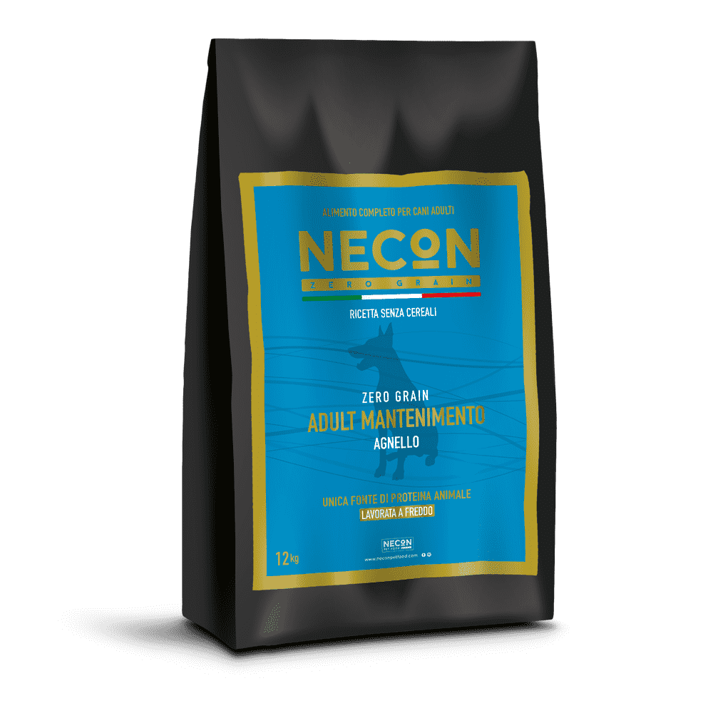 Корм для собак NECON Zero Grain беззерновой с ягненком и горохом сух. 3кг корм для собак necon для пожилых и для поддержания оптимального веса со свининой и рисом сух 3кг