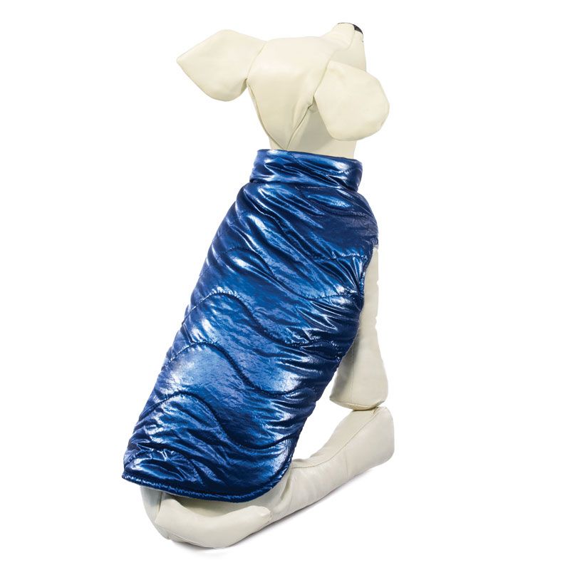 Попона для собак TRIOL Be Trendy Indigo утепленная L, размер 35см попона для собак triol костюм деда мороза l красный размер 35см серия new year