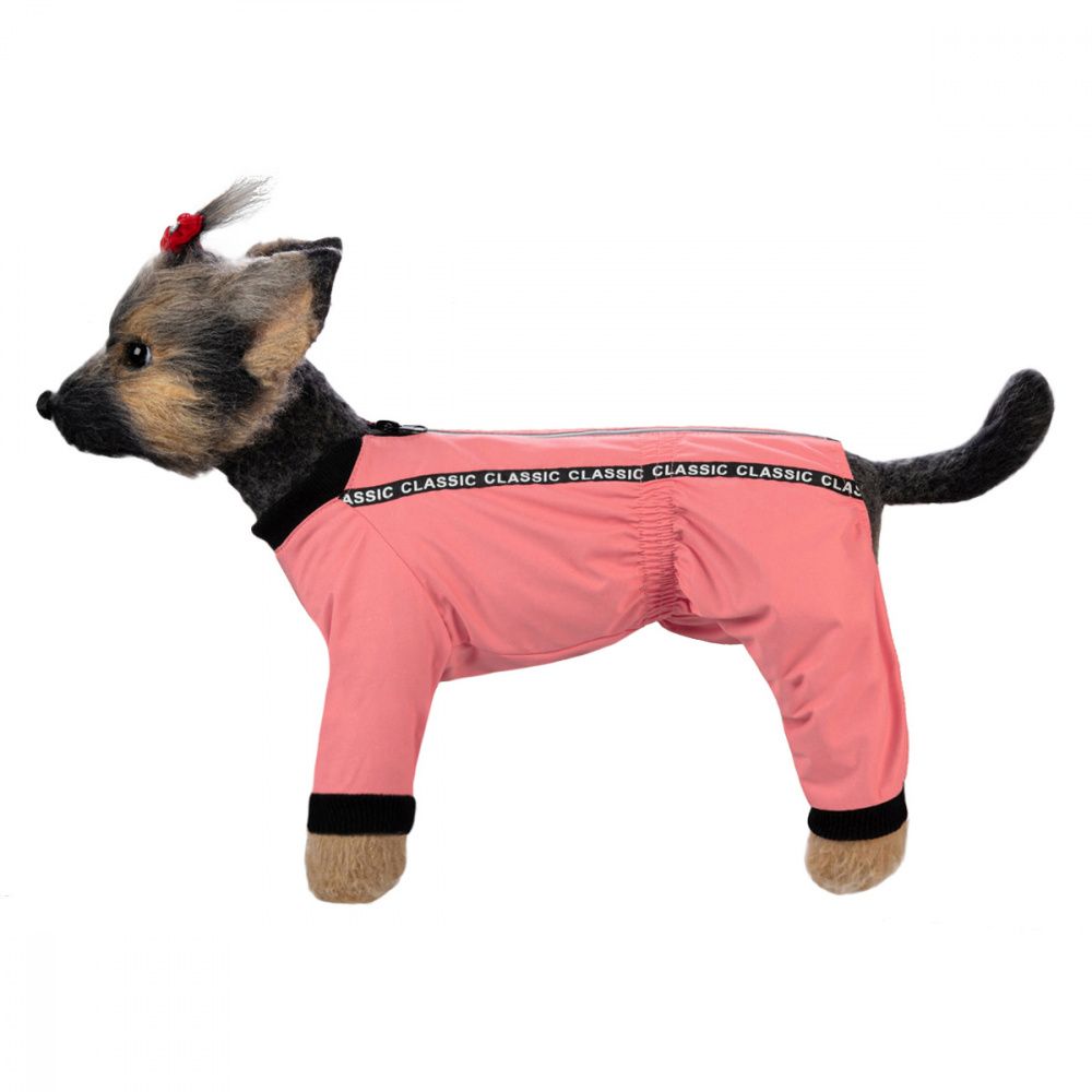 Дождевик для собак Dogmoda Мартин (розовый) девочка 4 цена и фото