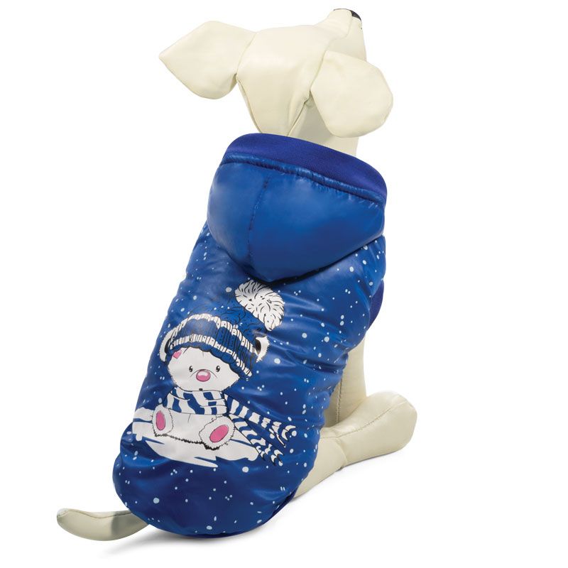 Попона для собак TRIOL утепленная Медвежонок XS, размер 20см попона для собак triol костюм деда мороза xs красный размер 20см серия new year