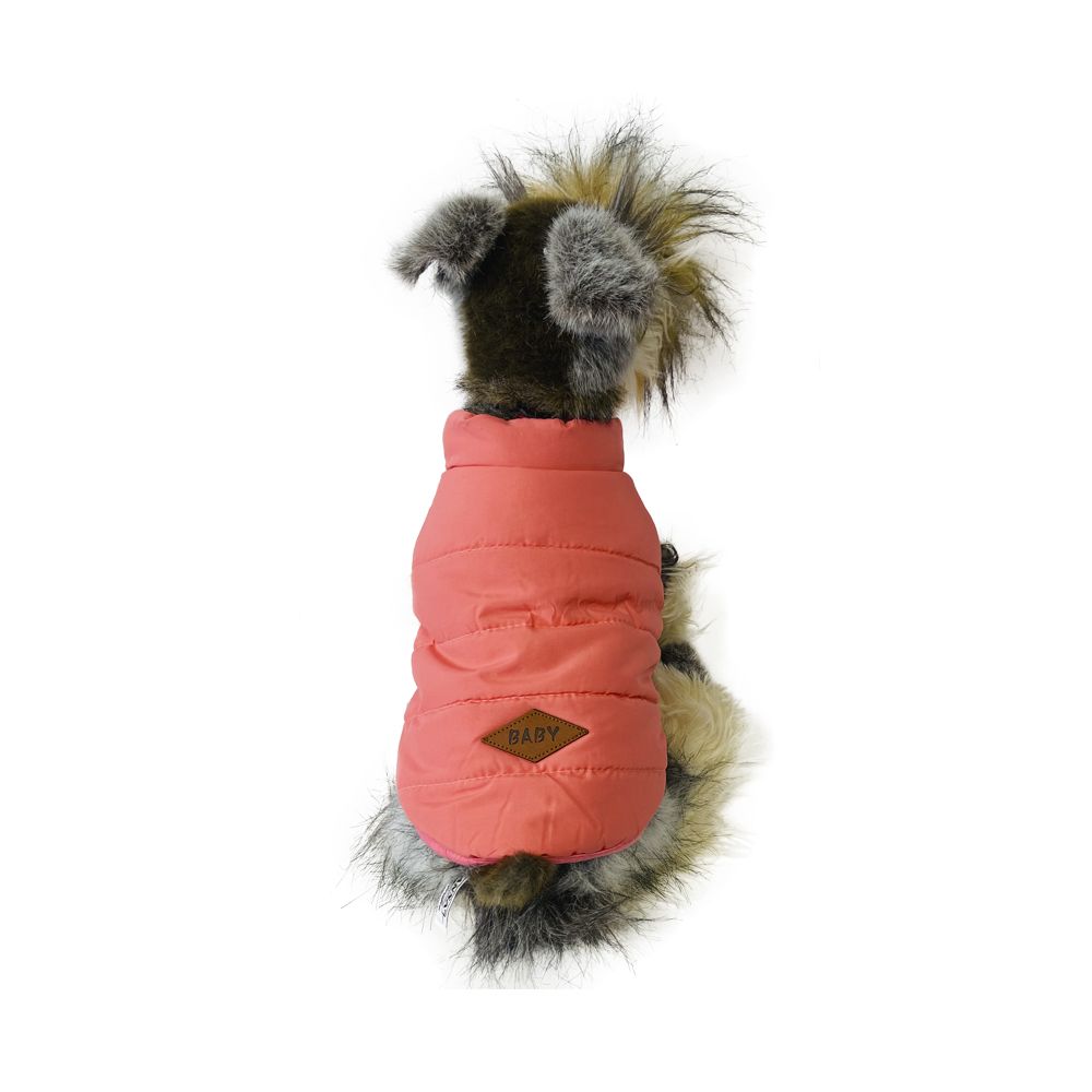 Куртка для собак Ломинар персиковая размер XXL