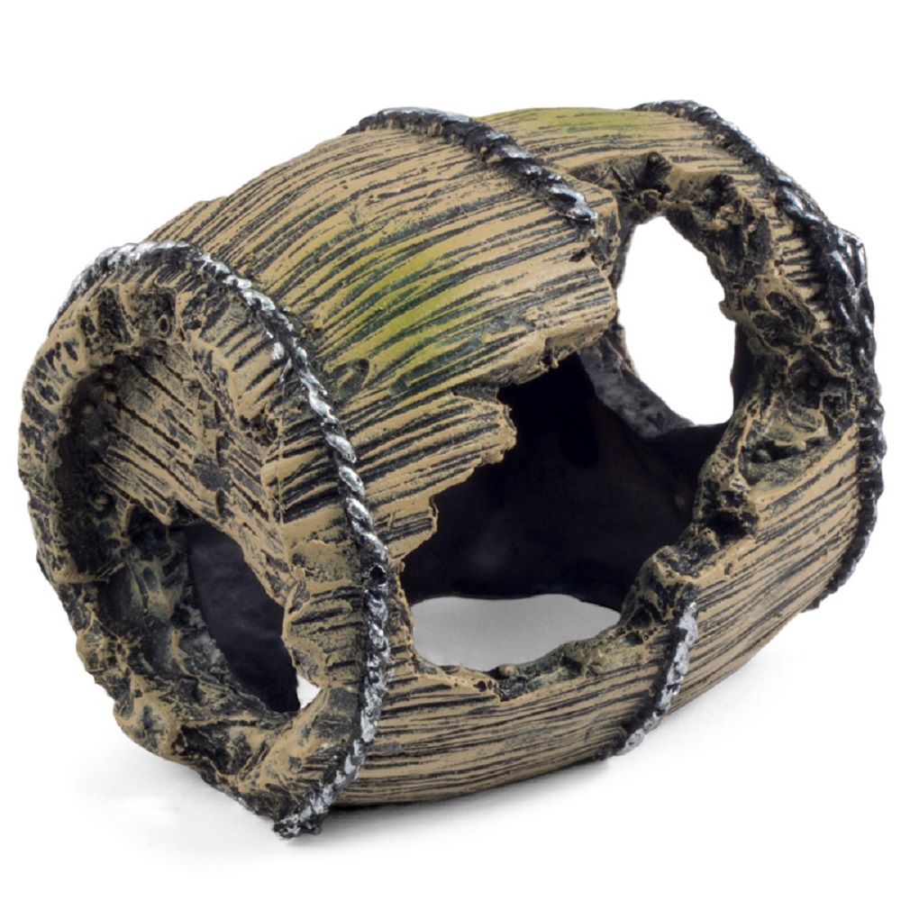 Декор для аквариумов Laguna Грот Винная бочка 80х65х65мм 533₽