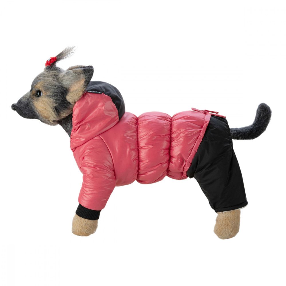 Комбинезон зимний для собак Dogmoda Color розовый-5