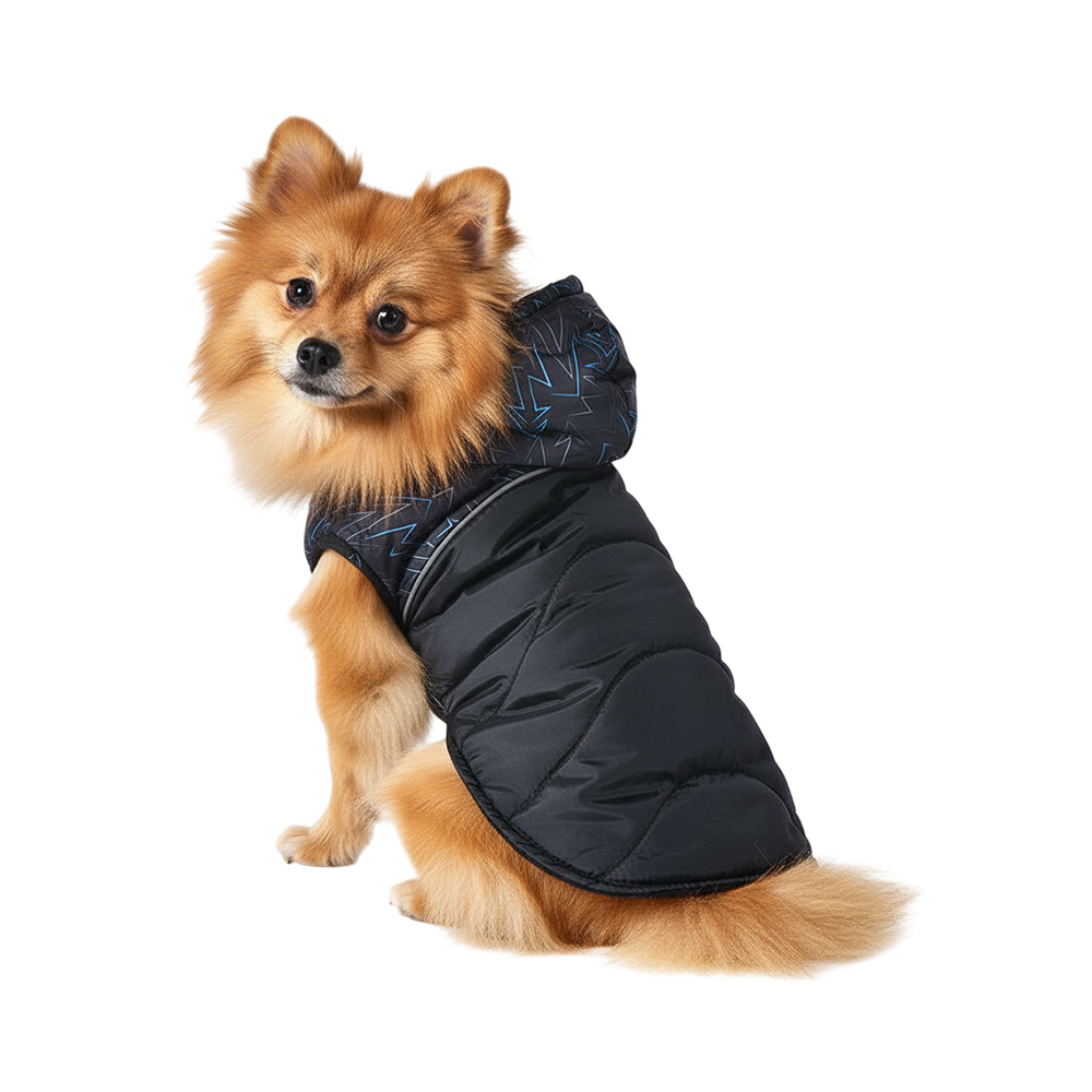 Попона для собак Foxie Bright sparks серая р S длина спины 30см обхват груди 47-53см 699₽