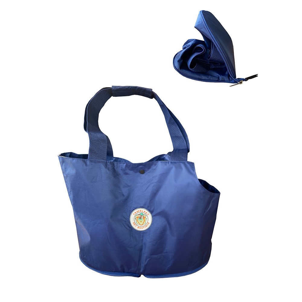 Сумка-переноска для животных TRAVELPET компактная, синяя сумка переноска для животных хорошка классик 51х29х29 см синяя