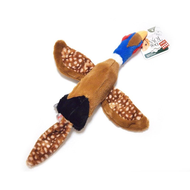 Игрушка для собак GIGWI Catch & Fetch Птица с бутылкой-пищалкой 57см игрушка для кошек gigwi catch