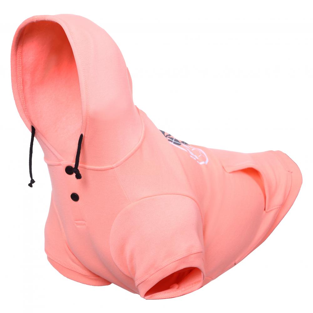 Толстовка для собак RUKKA Summer college размер 35см M розовая дождевик для собак rukka wave raincoat 35см изумрудный