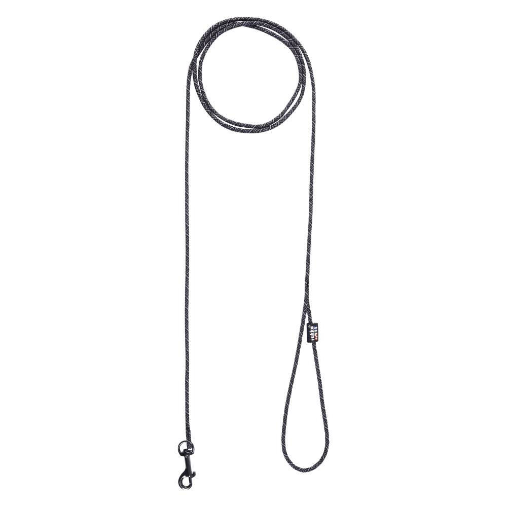 Поводок для собак RUKKA Joy Mini Leash черный S поводок тросовый для собак trixie tracking leash черный