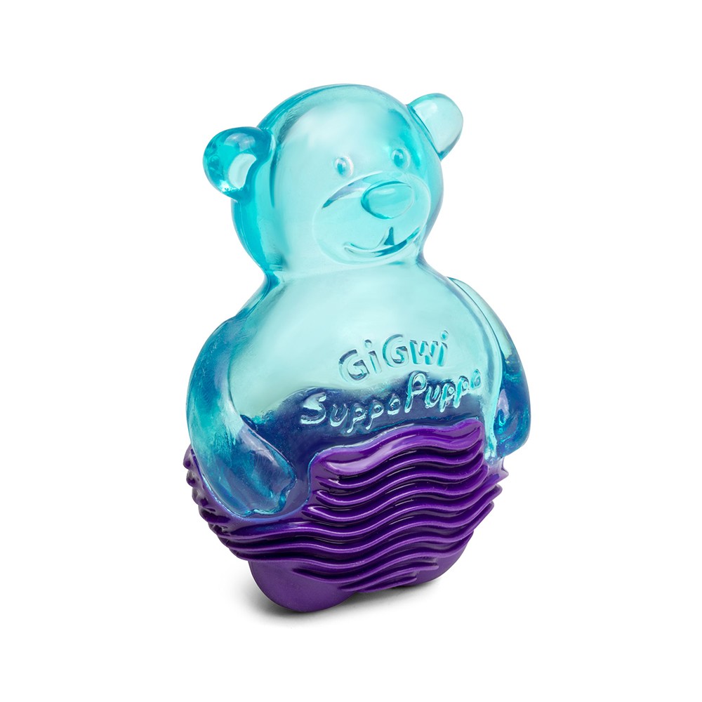 Игрушка для собак GIGWI Suppa Puppa для мелких пород, мишка с пищалкой 9см