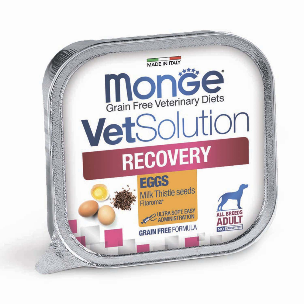 Корм для собак Monge VetSolution Recovery в период выздоровления ламист. 150г