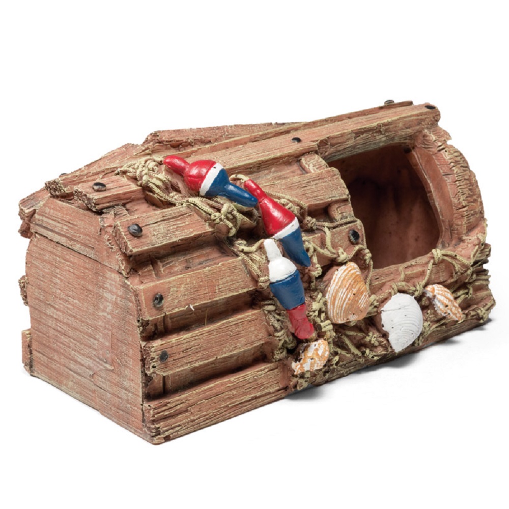 Декор для аквариумов Laguna Грот Ящик рыбака 114х72х60мм 911₽