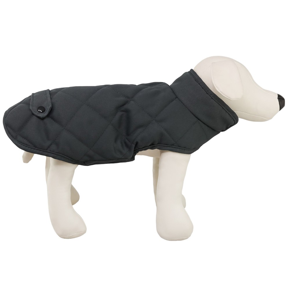 Куртка-жилет для собак Не Один Дома Френч, черный, XL, длина спинки - 45см