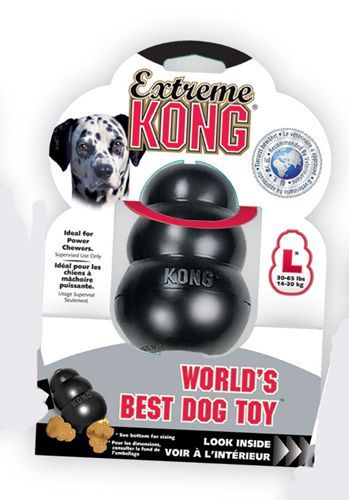 Игрушка для собак KONG Extremel Kong, очень прочная, большая игрушка апортировка для собак kong safestix из синтетической резины малая