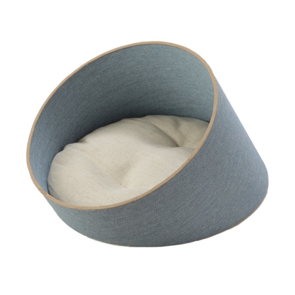 Лежак для животных Eco-forms Дейла блю, диаметр 40см