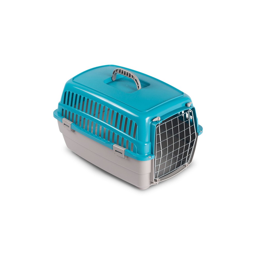 Переноска для животных MY PETS SOLUTIONS Voyager Medium Iata 54x35x34см светло-голубой