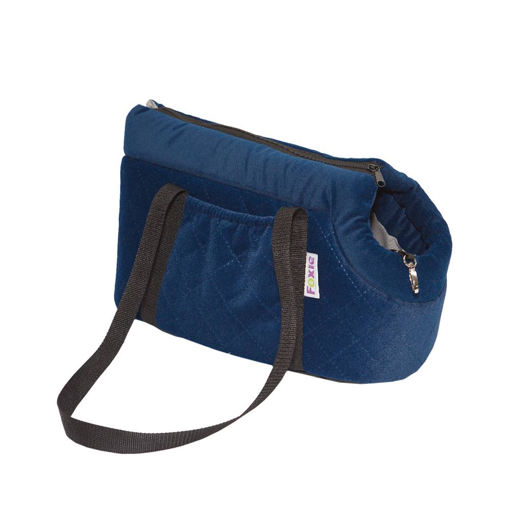 Сумка-переноска для животных Foxie Color Real 48х26х26см мягкая темно-синяя сумка переноска для животных foxie color real 30х20х20см мягкая темно синяя