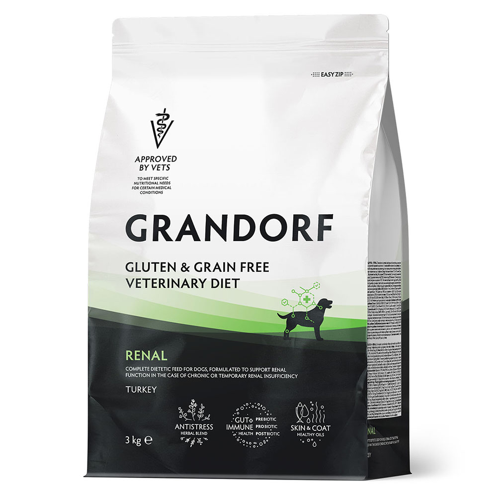 Корм для собак GRANDORF VET ERINARY DIET Dog Renal сух. 3кг