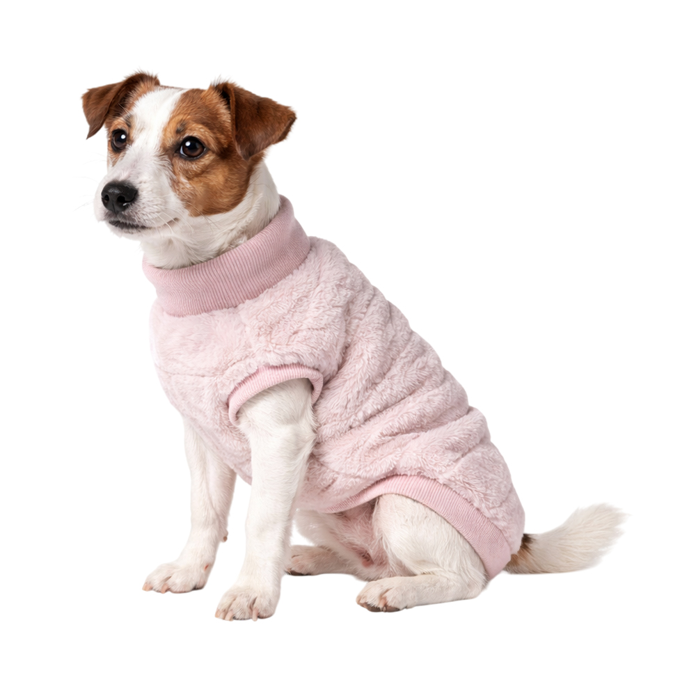 Свитер для собак Foxie Modern classic розовый р. M (длина спины 35см, обхват груди 36-40см)
