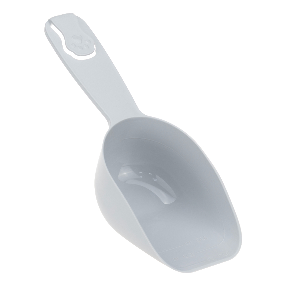 Ложка Foxie Лапка мерная пластиковая с зажимом 200мл смоки