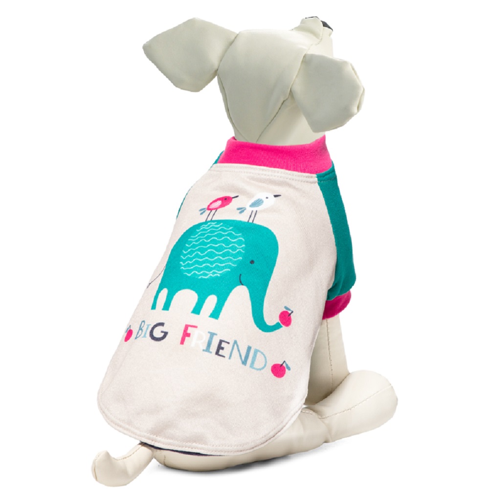 Толстовка для собак TRIOL Слоник M размер 30см 625₽