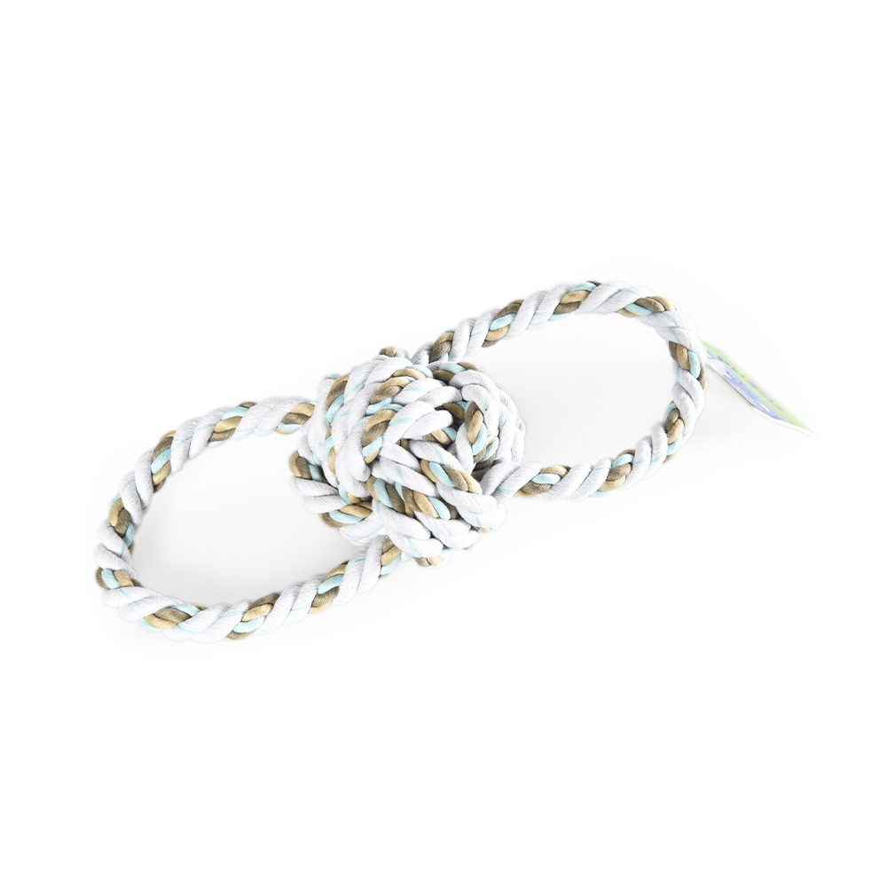 Игрушка для собак PET STAR Грейфер мяч веревочный 32см