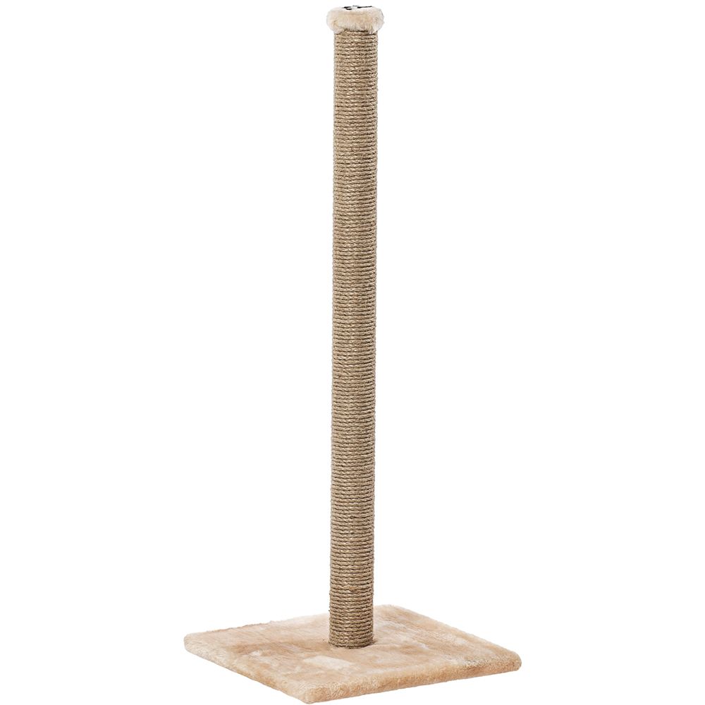 Когтеточка для кошек ПУШОК Джутовая Столбик 1м