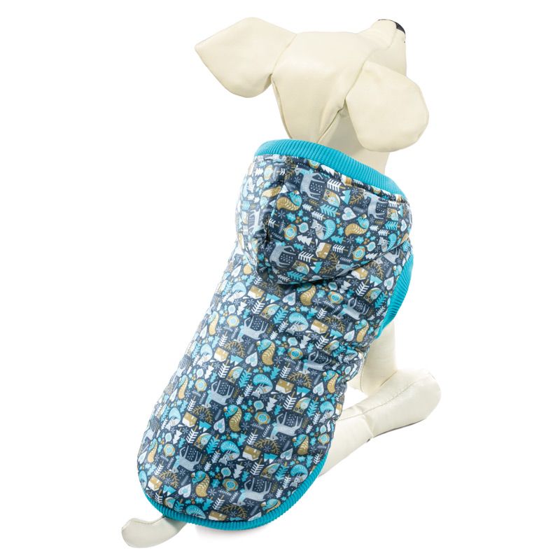 Попона для собак TRIOL Зимняя сказка утепленная XL, размер 40см