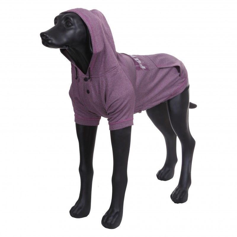 толстовка для собак rukka hoody розовая размер 25 s Толстовка для собак RUKKA Thrill Technical Sweater фиолетовая размер S 27см