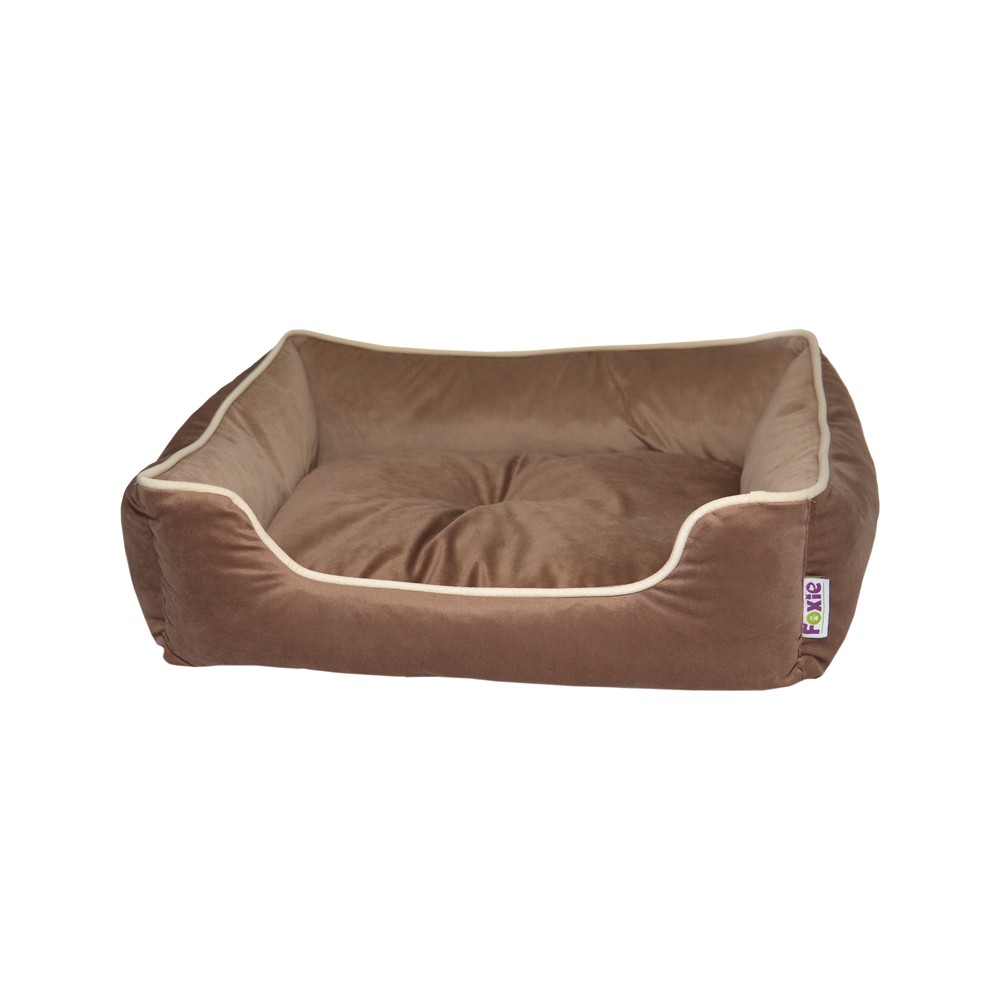 Лежак для животных Foxie Cream Coffee 70x60см лежак для животных foxie prestige classic 70x60см коричневый