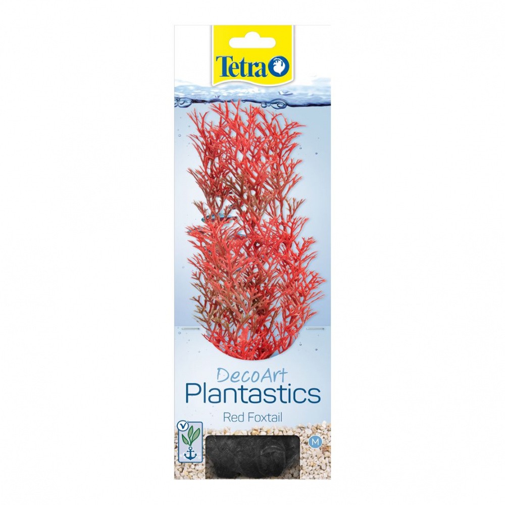 Растение TETRA Deco Art искусственное Перистолистник M (23см) tetra decoart plant растение пластиковое foxtail red перистолистник красный m 23см