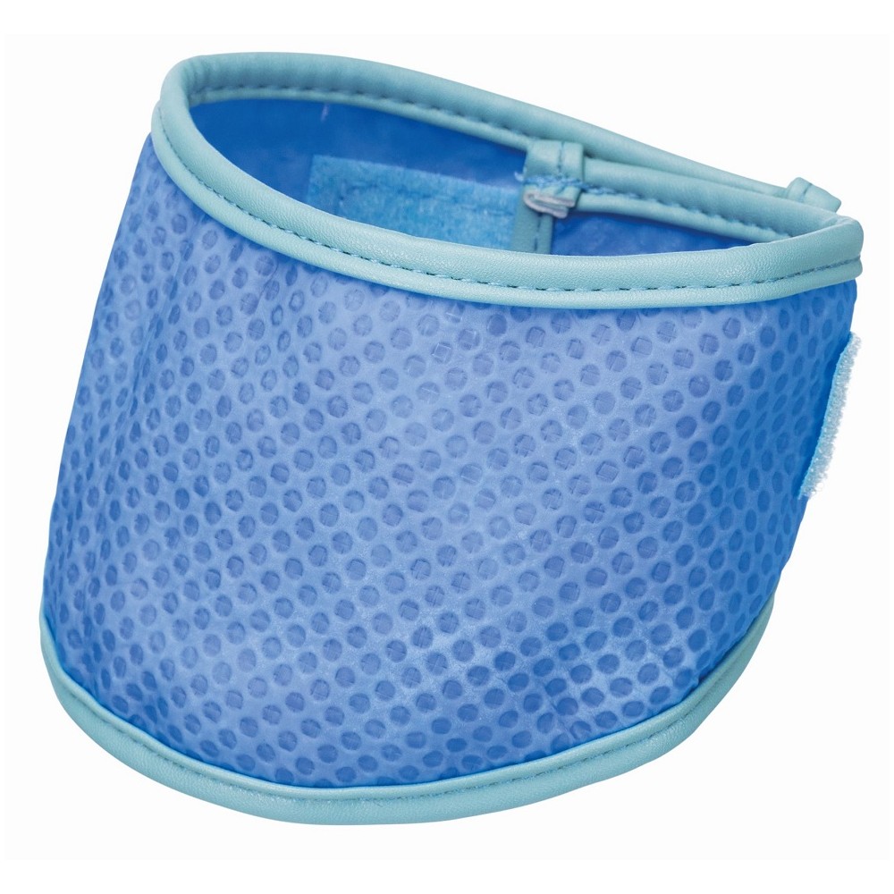 Бандана для собак TRIXIE охлаждающая, синяя XL 47–57см trixie тапок walker xl неопрен 2 шт