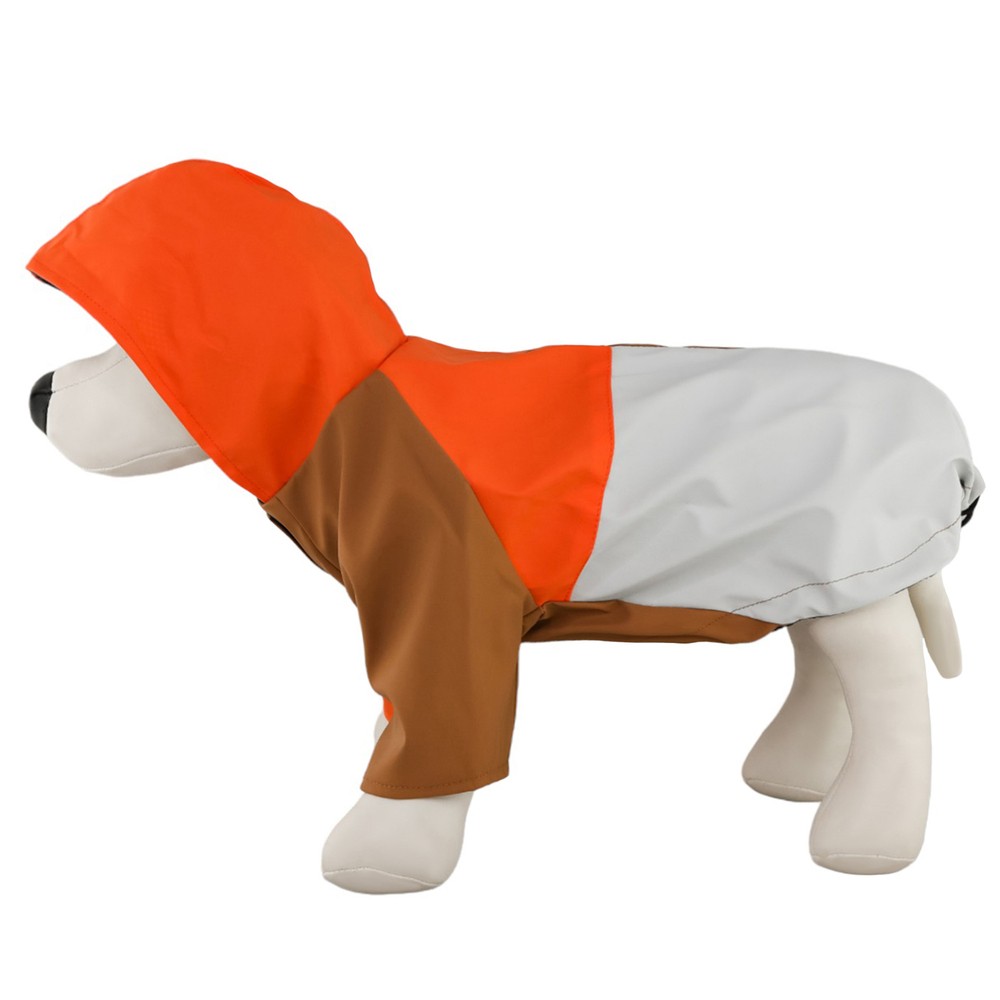 цена Дождевик-куртка для собак Не Один Дома Самоцвет, разноцветный, M, длина спинки - 35см