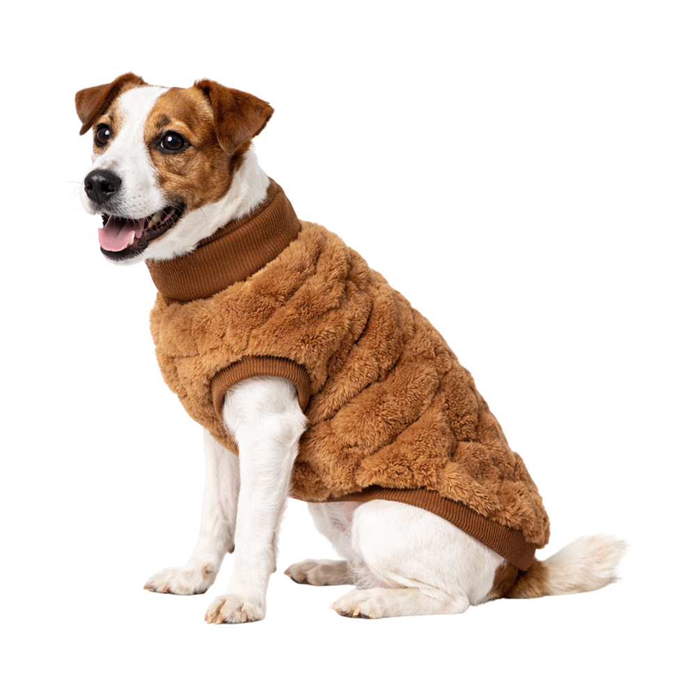 Свитер для собак Foxie Modern classic коричневый р. M (длина спины 35см, обхват груди 36-40см)