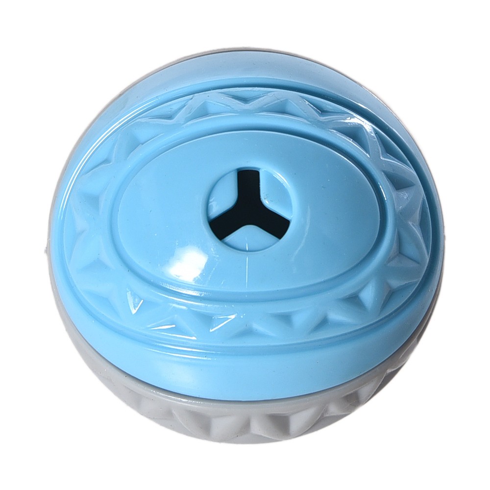 Игрушка для собак Foxie Smart Мяч для лакомств 7,5см голубой игрушка для собак foxie color теннисный мяч 6 3см 2шт