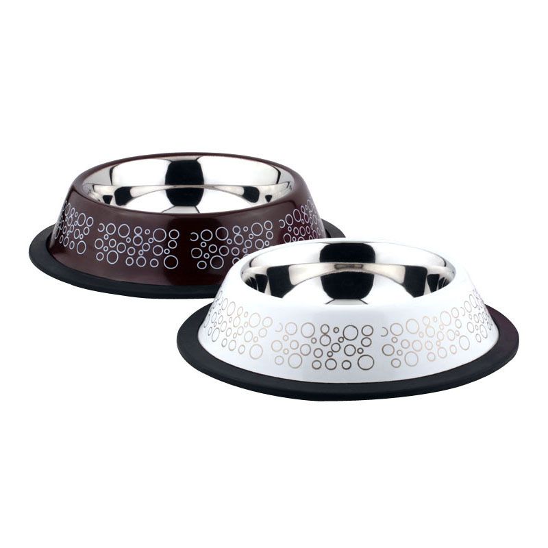 Миска для животных Foxie Circle Bowl металлическая 200мл миска для животных foxie uni tinge non skid bowl металлическая 400мл зеленая