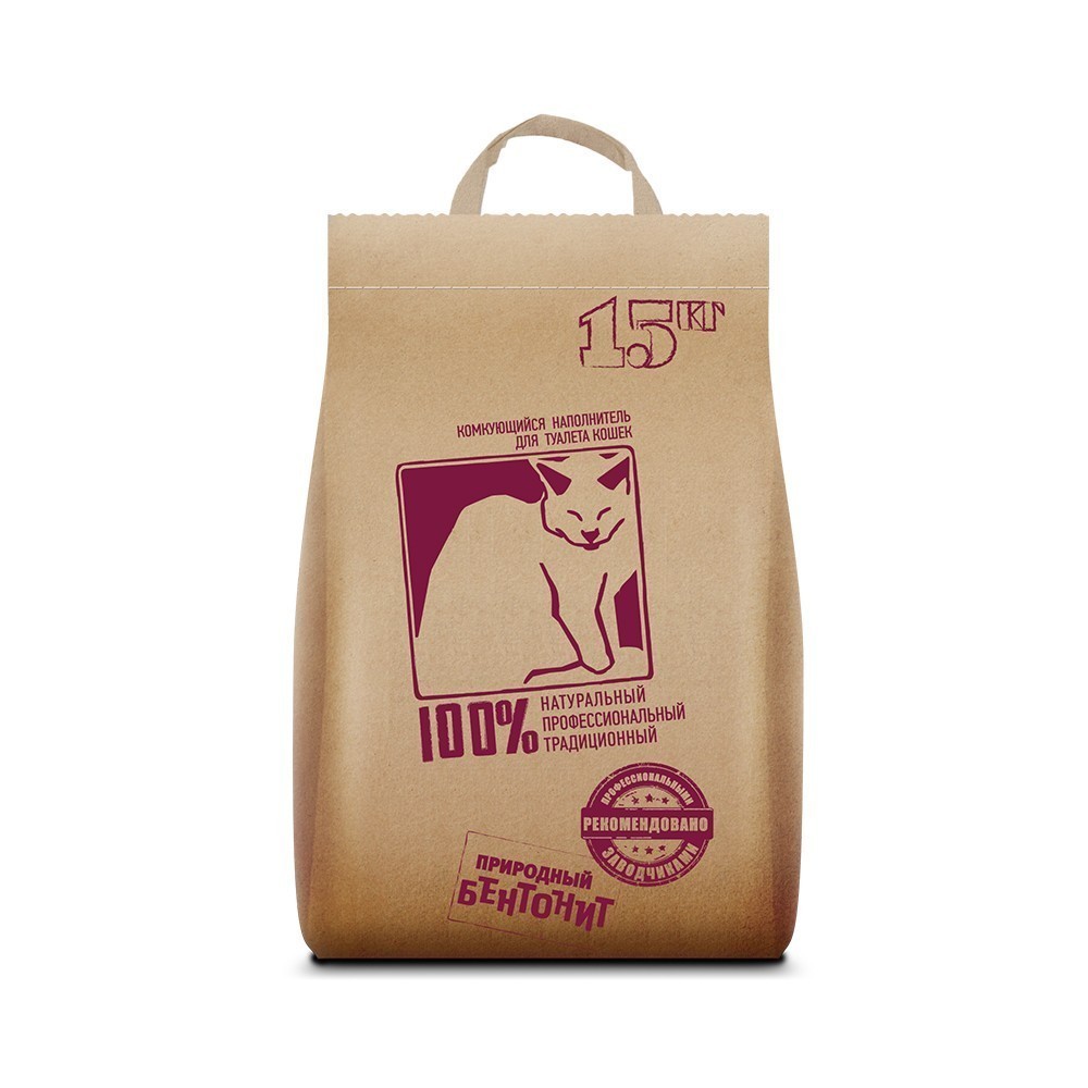 Наполнитель для кошачьего туалета PI-PI BENT No Name комкующийся 15кг 998₽