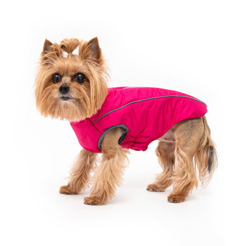 Жилет для собак OSSO-Fashion Снежок зимний р.35 (фуксия) osso osso футболка для собак лапки р 35