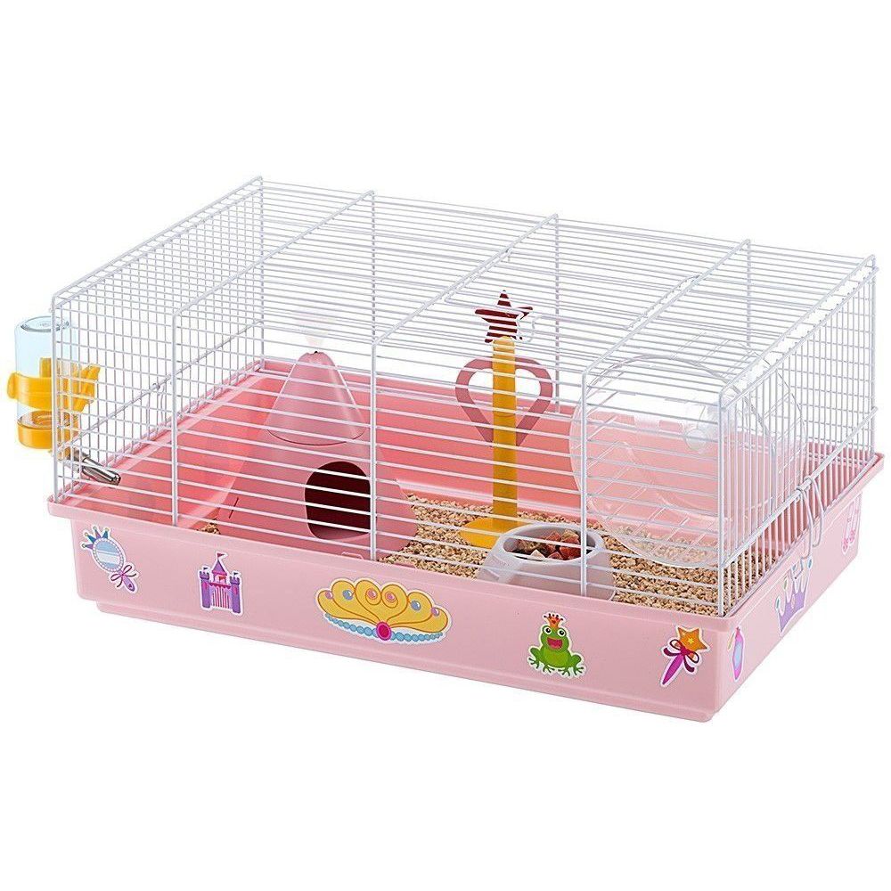 Клетка для грызунов FERPLAST Criceti 9 Princess для хомяков 46х30х23см клетка для грызунов ferplast rabbit 100 цветная 95x57x46см