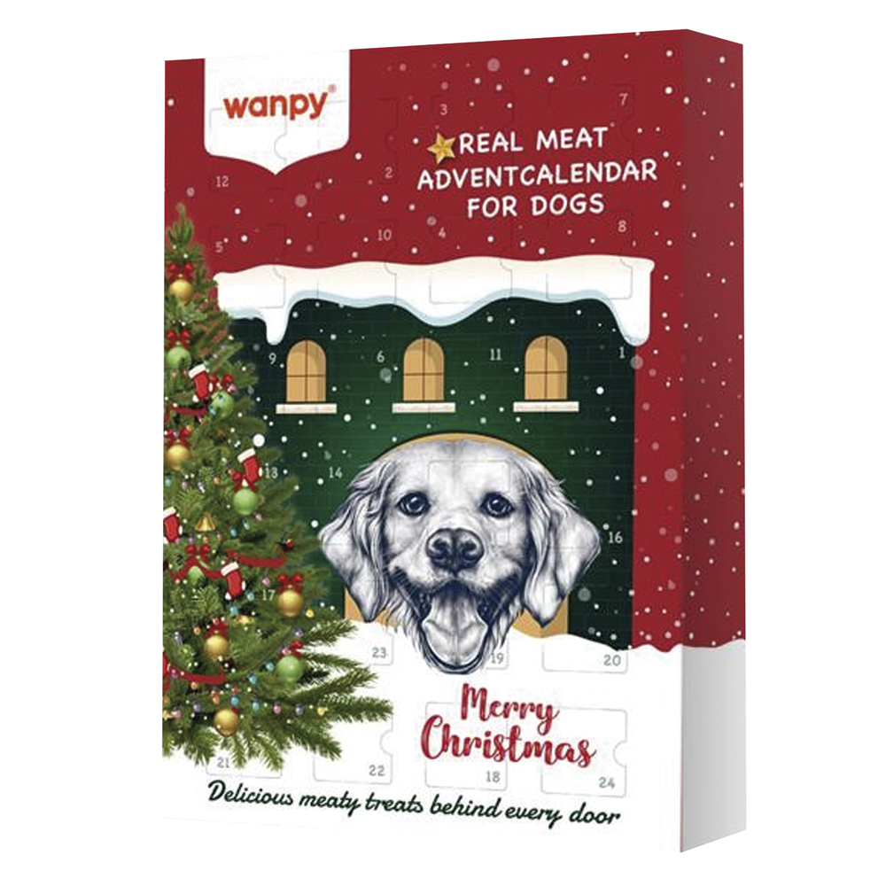 Лакомство для собак WANPY Dog Адвент-календарь 100г 863₽