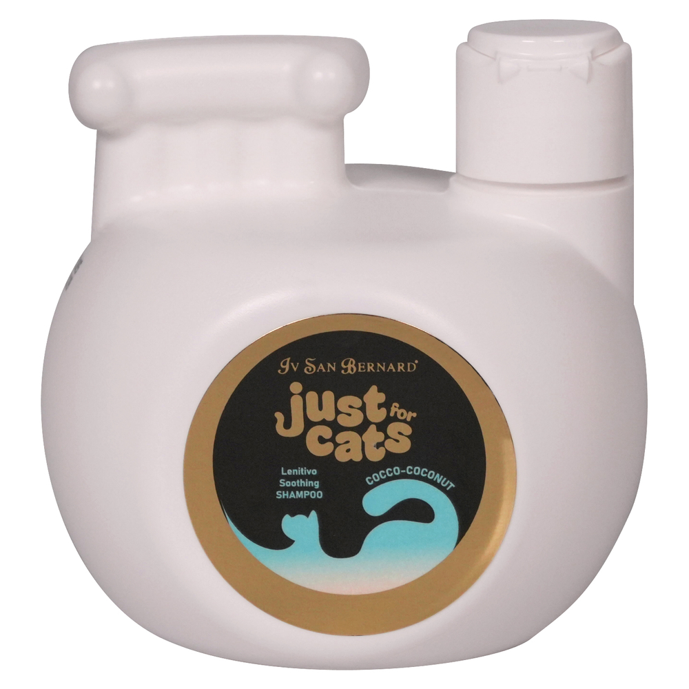 Шампунь Iv San Bernard Just for cats Coconut дкош успокаивающий для всех типов шерсти 300мл 1247₽