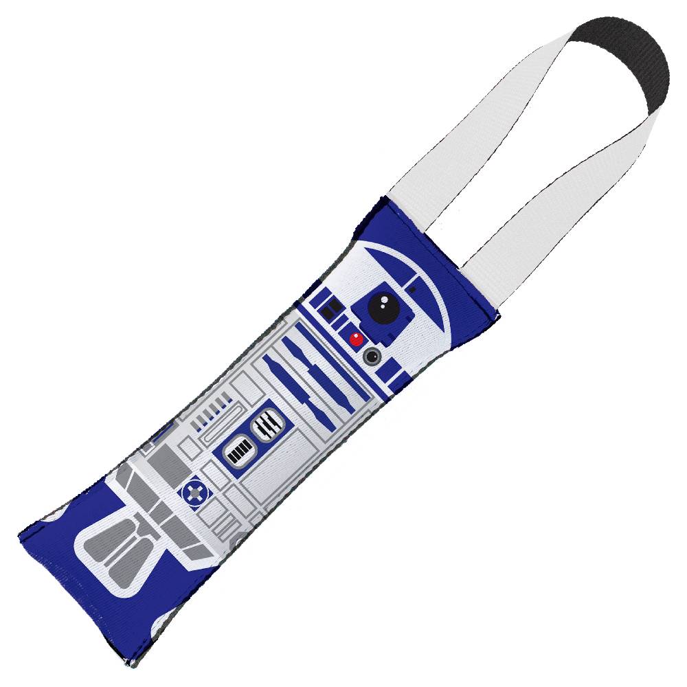 цена Игрушка для собак Buckle-Down Звездные войны R2-D2 с пищалкой для тренировки мультицвет