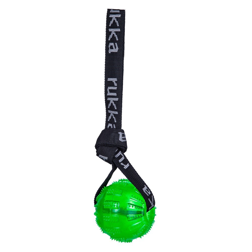 цена Игрушка для собак RUKKA Pets Gel Ball Зеленый