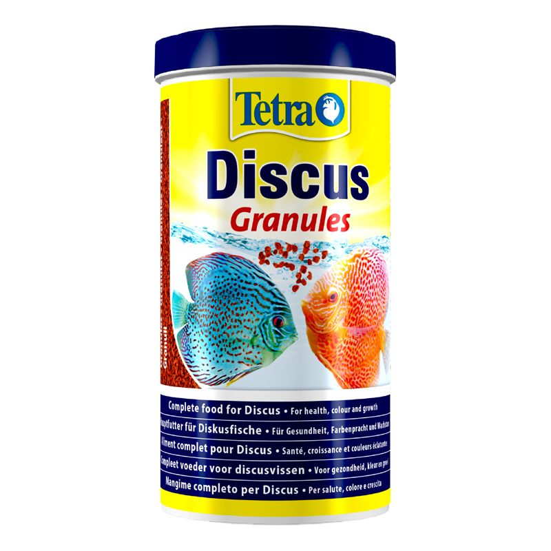 Корм для рыб TETRA Discus Granules основной корм для дискусов в гранулах 1л корм для рыб tetra min granules для всех видов рыб в гранулах 250мл