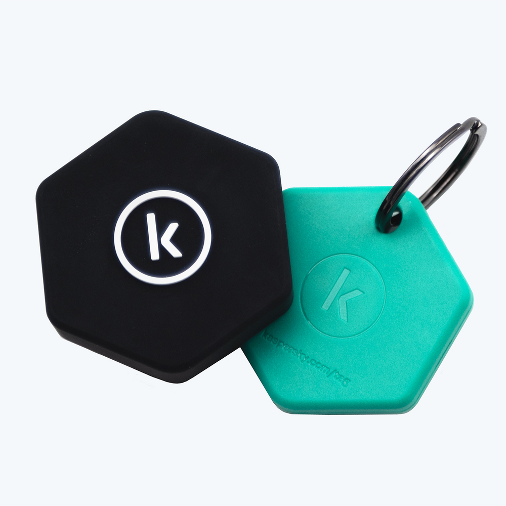 Умный трекер KASPERSKY Tag с силиконовым чехлом 3990₽