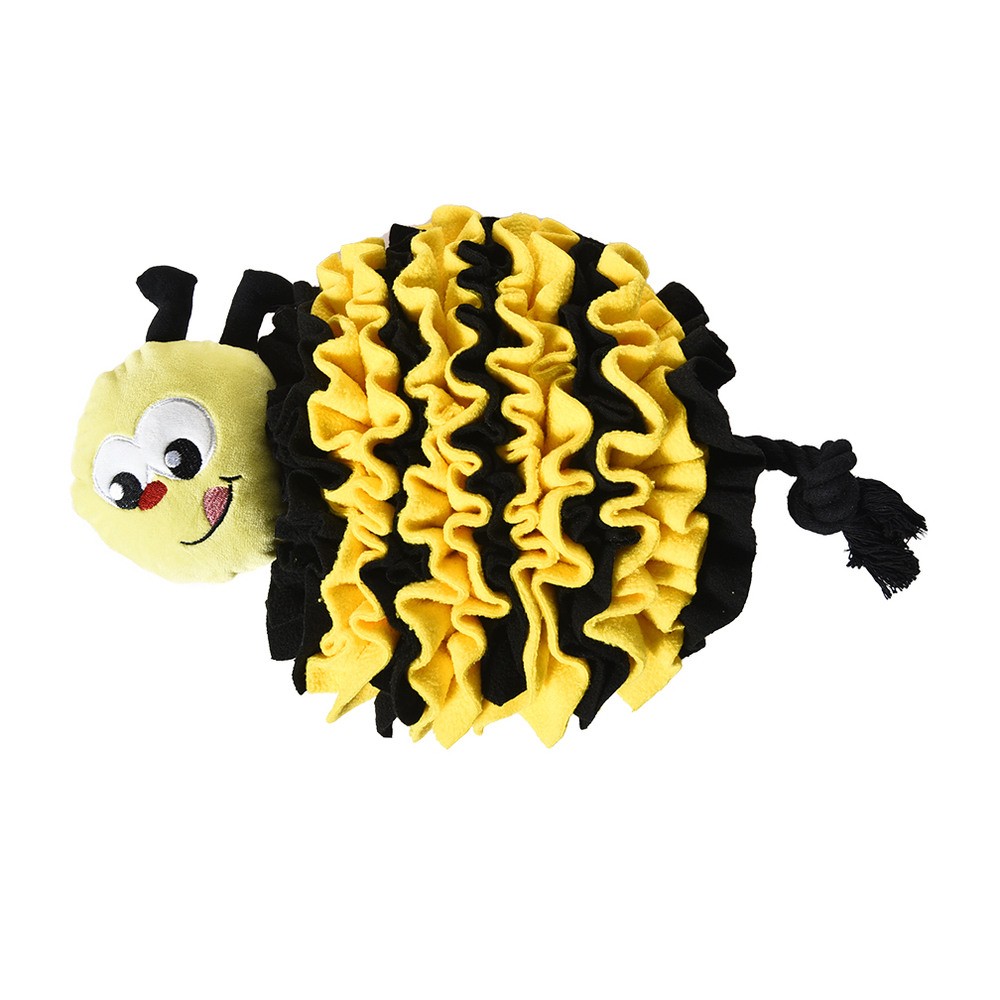 Игрушка для собак Foxie Пчелка-нюхательный коврик с пищалкой 46х26см игрушка на пружинке пчелка