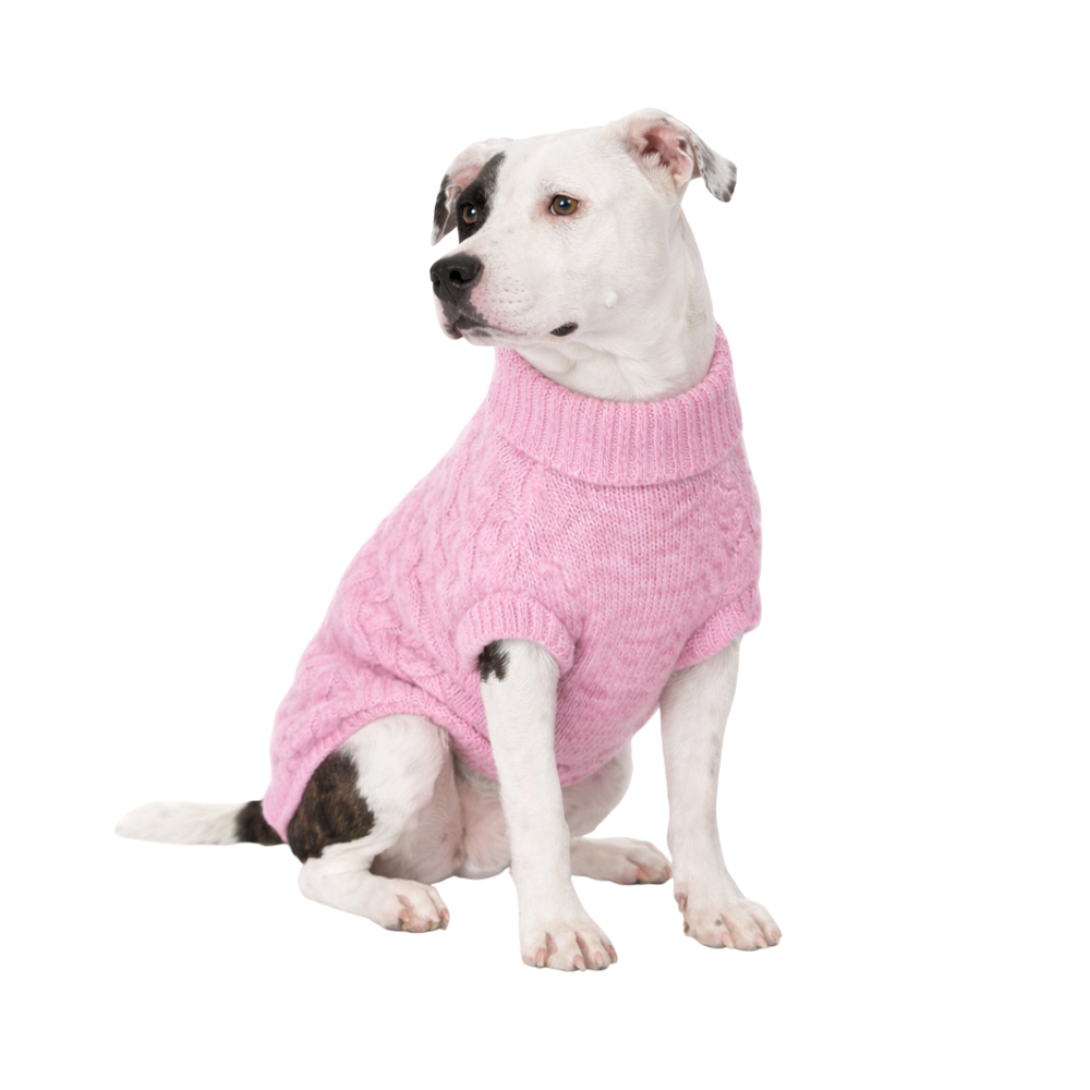 Свитер для собак Foxie Сuddly Pink XL (длина спины 45см) розовый